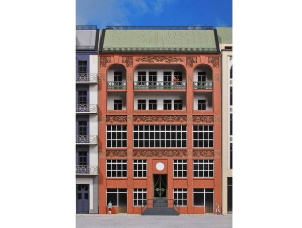 Modellbahn Union N-H00325 Stadthaus - Bürohaus im Jugendstil
