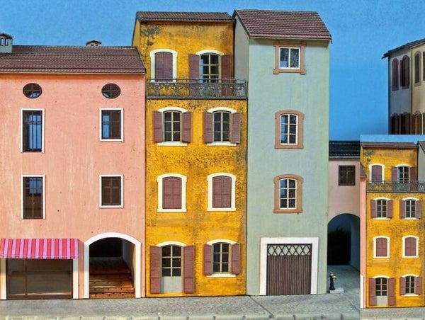 Modellbahn Union N-H00343 Wohnhaus Liguria piccola mit Balkon