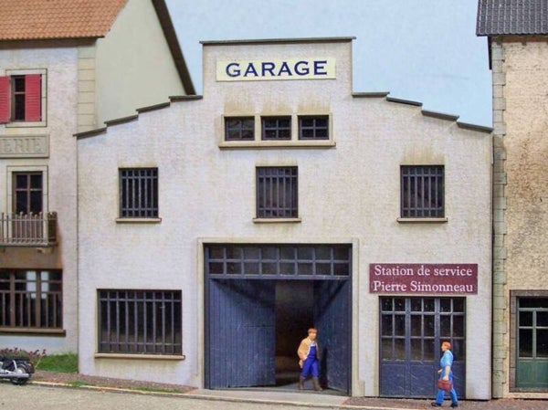 Modellbahn Union N-H00369 Französische Garage/Autowerkstatt