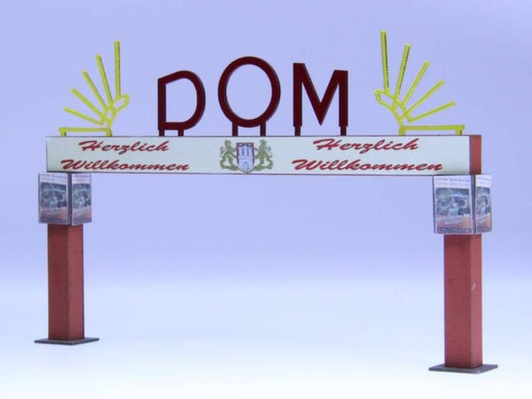 Modellbahn Union N-H00404 Eingang Kirmes/DOM