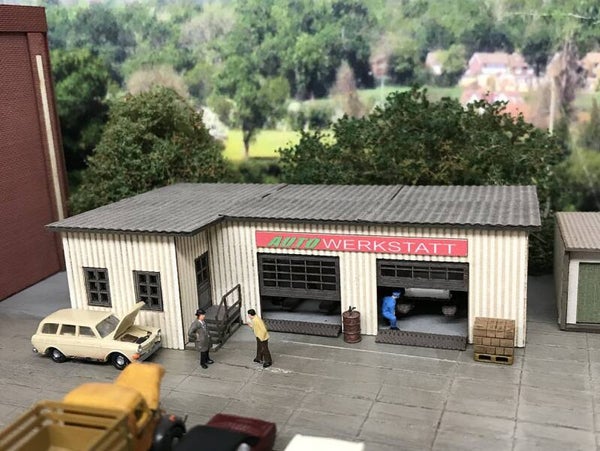 Modellbahn Union N-i00038 Autowerkstatt