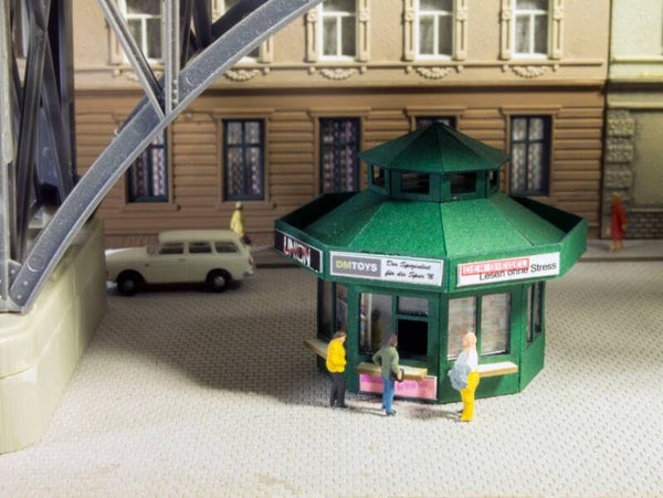 Modellbahn Union N-L00056 8-eckiger Kiosk