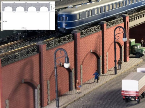 Modellbahn Union N-L00112 Hochbahn Basisset