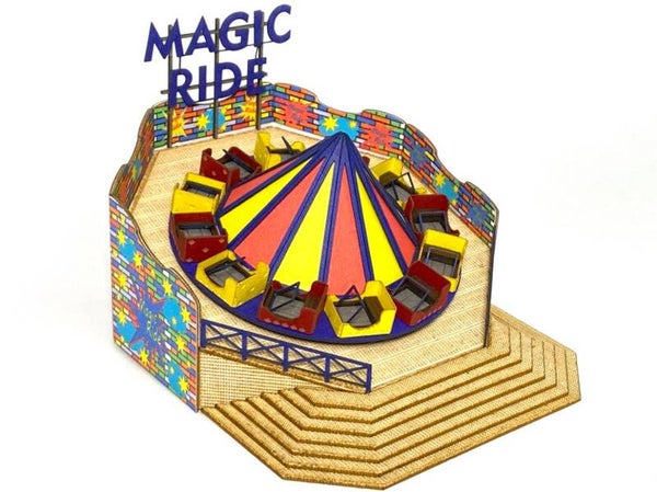 Modellbahn Union N-L00161 Kirmes Fahrgeschäft - Magic Ride motorisiert