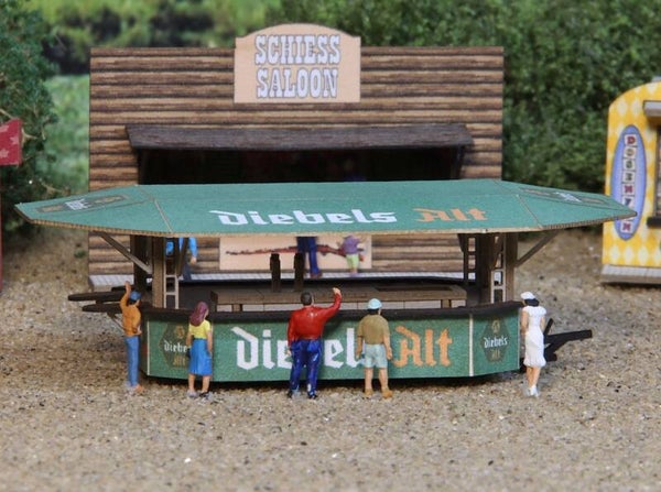 Modellbahn Union N-L00175 Bier Ausschankwagen Diebels