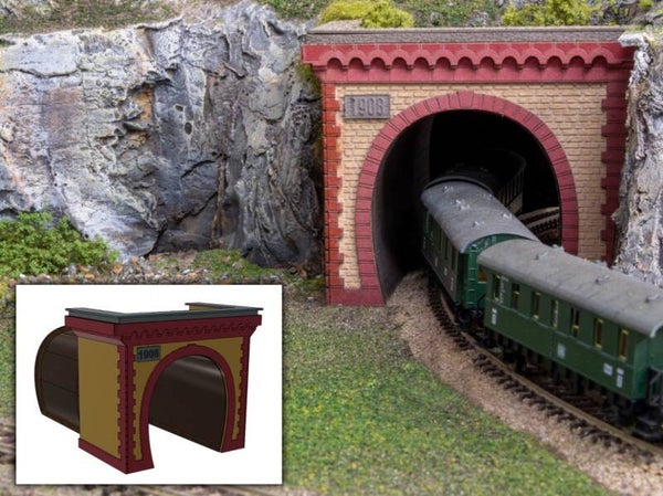 Modellbahn Union N-L00196 Kaiser Wilhelm Tunnelportal 1-gleisig