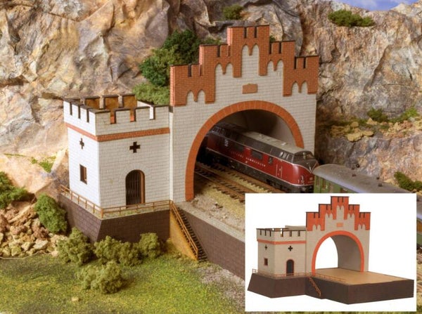 Modellbahn Union N-L00264 Tunnelportal Weilburg Süd 2-gleisig