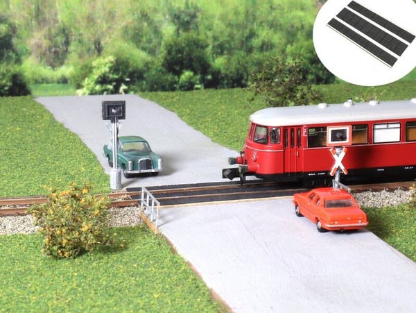 Modellbahn Union N-L00534 Moderner Bahnübergang Teknicross 3-teilig