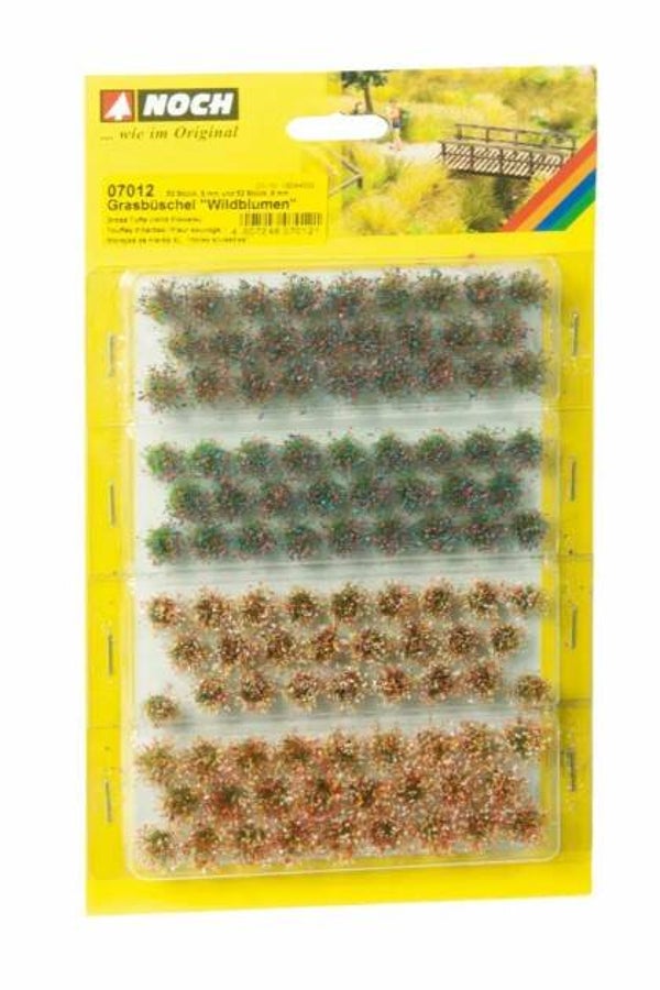NOCH 07012 Grasbüschel "Wildblumen"