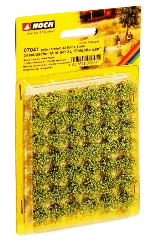 NOCH 07041 Grasbüschel Mini-Set XL "Feldpflanzen"