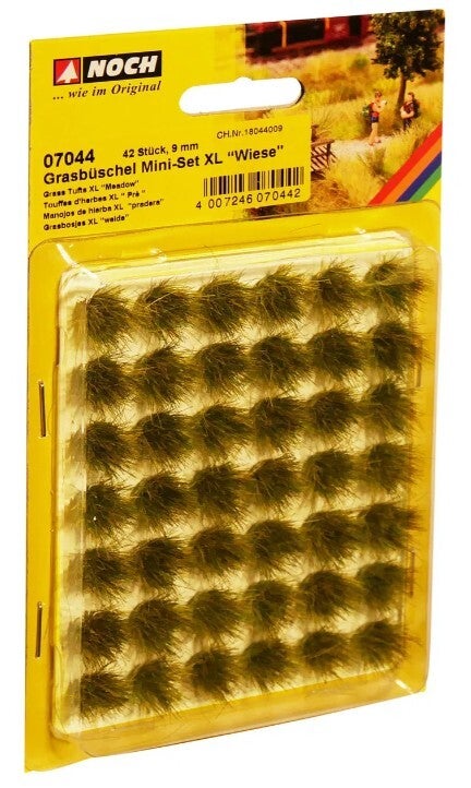 NOCH 07044 Grasbüschel Mini-Set XL "Wiese"