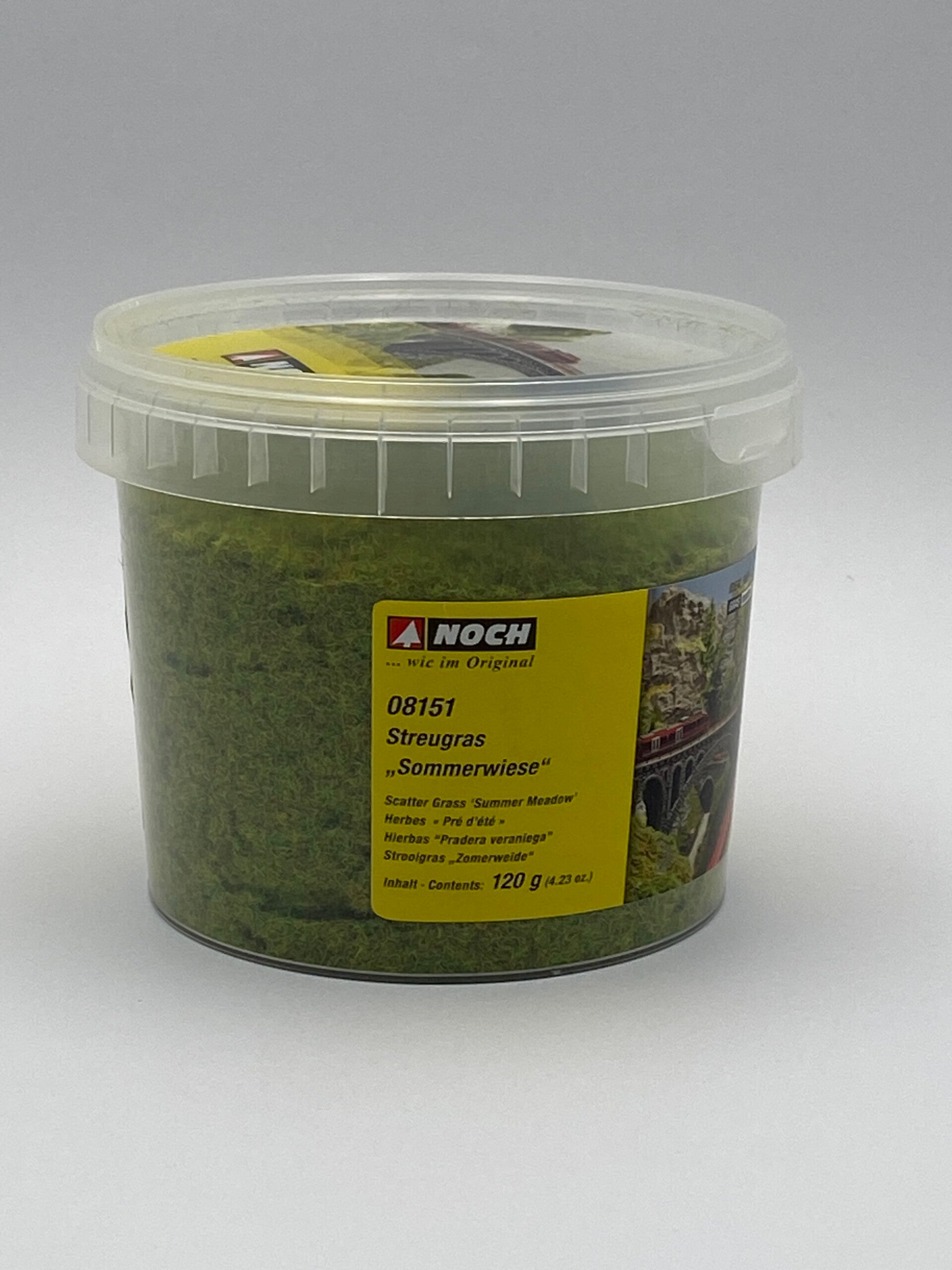 NOCH 08151 Streugras "Sommerwiese", 2,5 mm, 120 g Dose