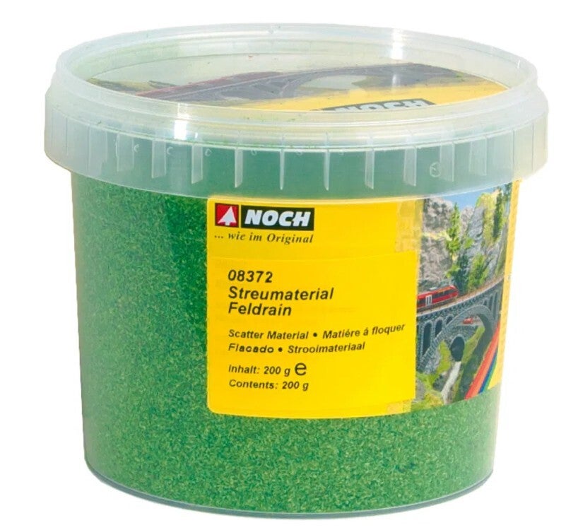 NOCH 08372 Streumaterial, mittelgrün, 200 g Dose