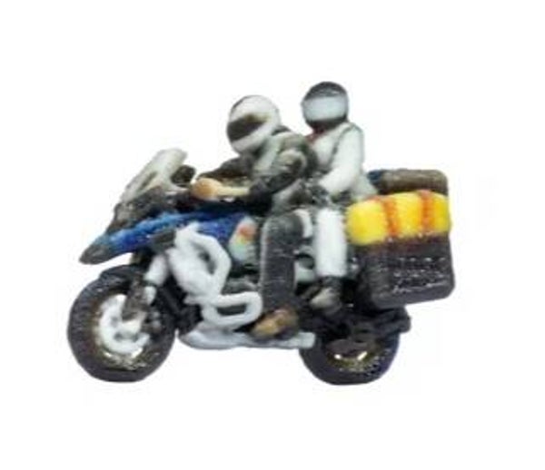 NOCH 10900 Tourenmotorrad mit Sozia, fahrend