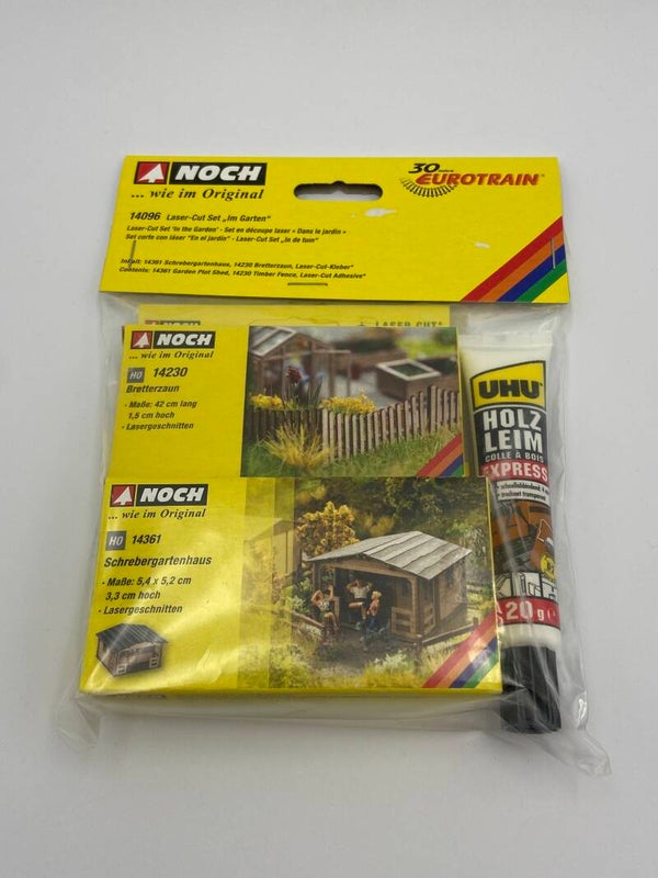 NOCH 14096 Laser-Cut-Set "Im Garten"