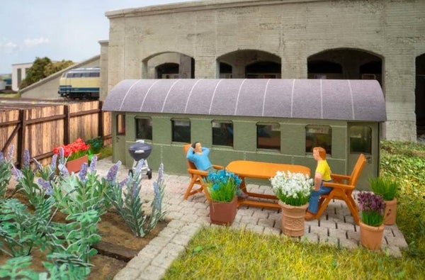NOCH 14293 Gartenhaus "Bahnwaggon"
