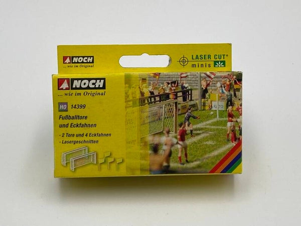 NOCH 14399 Fussballtore und Eckfahnen