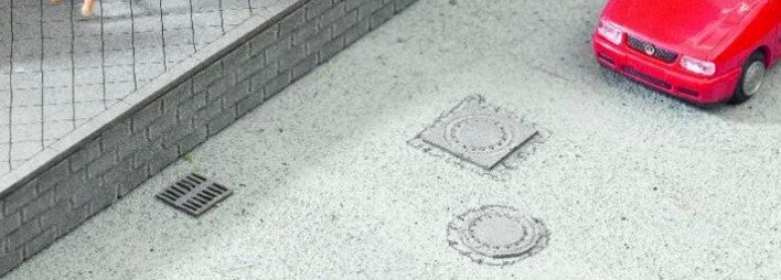 NOCH 14432 Kanaldeckel und Gullys