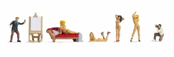 NOCH 15948 Künstler und Aktmodelle