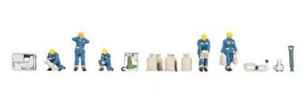 NOCH 16258 Figuren-Themenwelt "THW Hochwassereinsatz"