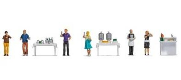 NOCH 16275 Figuren-Themenwelt "Buffet"