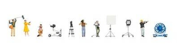 NOCH 16293 Figuren-Themenwelt "Filmset"