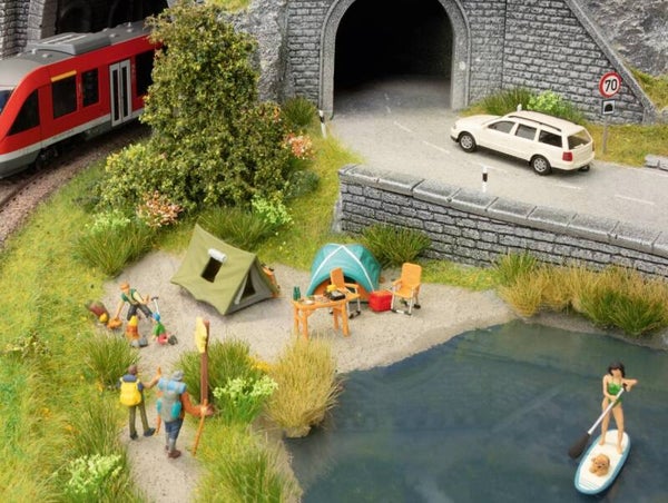 NOCH 16424 3D-Kit "Beim Camping"