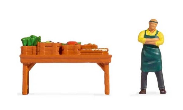 NOCH 16500 Tiny-Scenes "Gemüsestand"