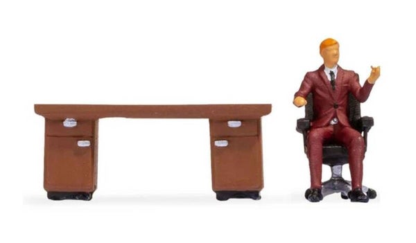 NOCH 16518 Tiny-Scenes "Im Büro"