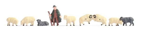 NOCH 18210 Schäfer und Schafe