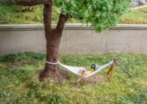 NOCH 21773 micro-motion Baum mit Hängematte