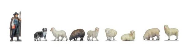 NOCH 44544 Schafe und Schäfer