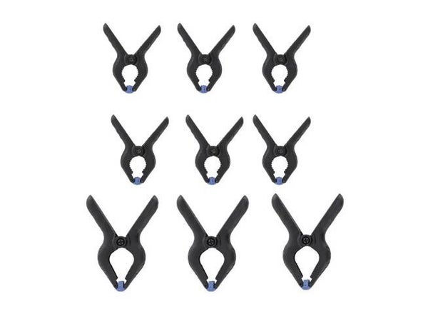 NOCH 60105 Nylon-Klemmen-Set, 9 Stück