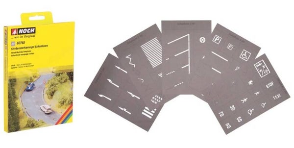 NOCH 60745 Strassenmarkierungs-Schablonen