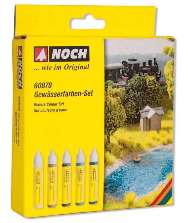 NOCH 60878 Gewässerfarben-Set