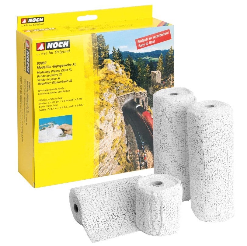 NOCH 60982 Modellier-Gipsgewebe XL