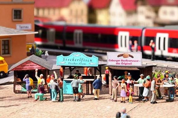 NOCH 66411 Imbissbuden-Set