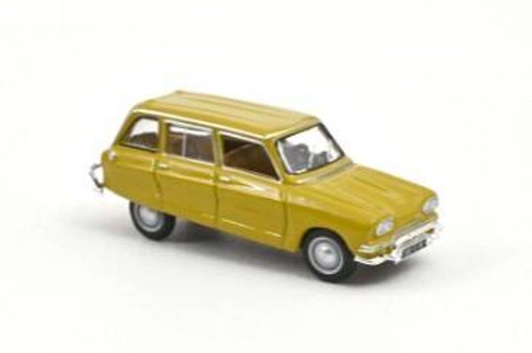 Norev 153526 1:87 Citroën Ami 6 Break '69 gelb Bouton d'or