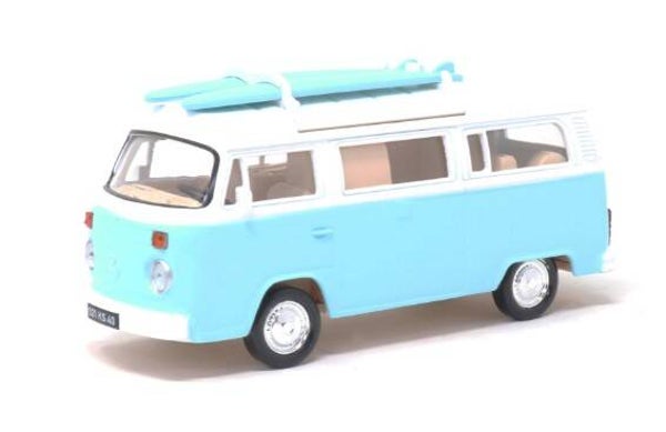 Norev 841100 1:43 VW T2b Camper light blue