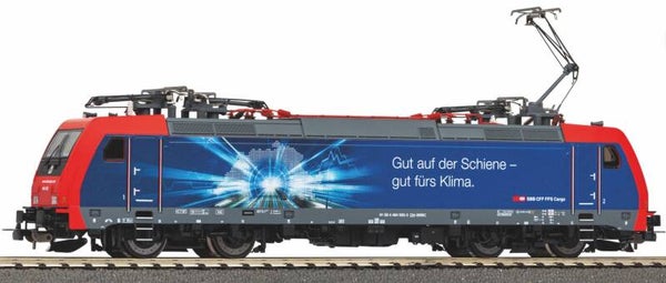 PIKO 21619 H0 E-Lok 484 020 "Gut fürs Klima" SBB Cargo VI