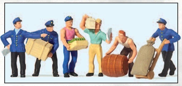 Preiser 10016 Güterbodenpersonal