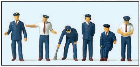 Preiser 10019 Japanisches Bahnpersonal