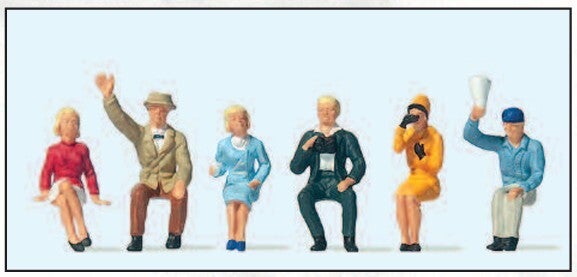 Preiser 10025 Sitzende Zuschauer