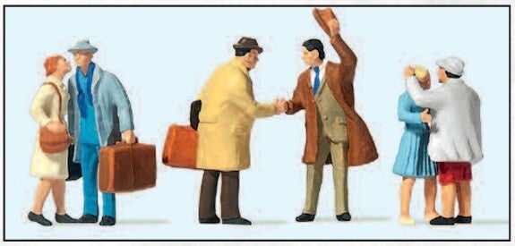 Preiser 10028 Begrüßungsszenen