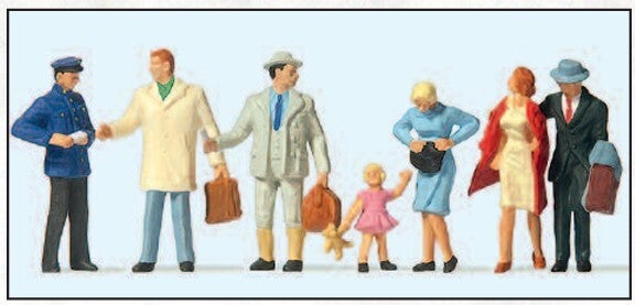 Preiser 10029 An der Bahnsteigsperre