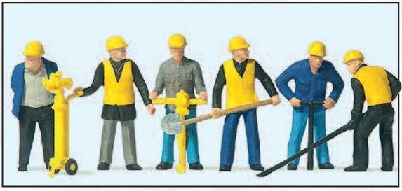 Preiser 10035 Gleisbautrupp