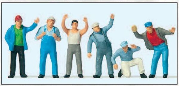 Preiser 10036 Stehende Lkw-Fahrer