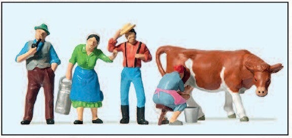 Preiser 10044 Auf dem Bauernhof