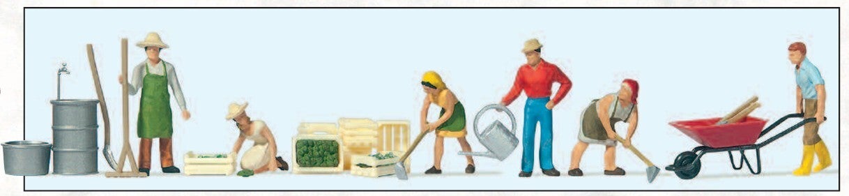 Preiser 10046 Gärtner, Zubehör