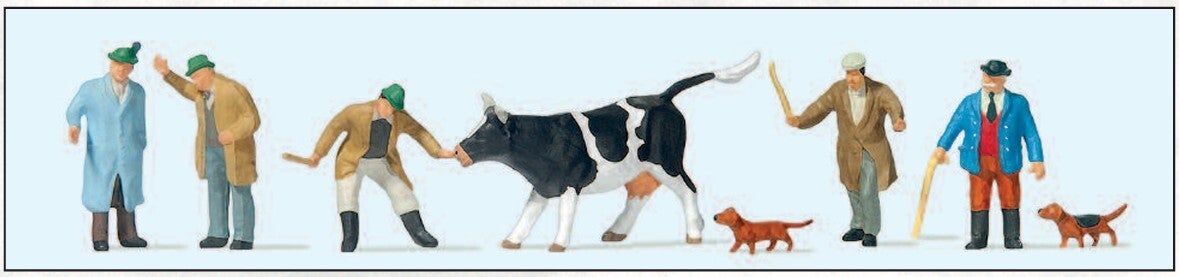 Preiser 10048 Viehhandel